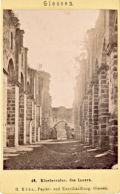 Kirchenruine, 1890er